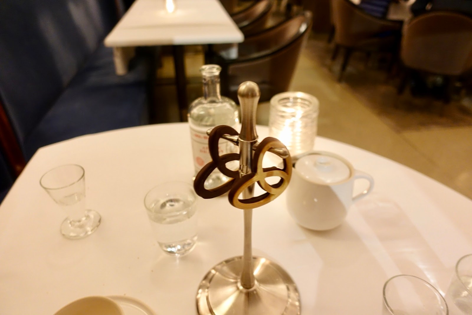 Daniel Humm’s signature chocolate pretzel with sea salt