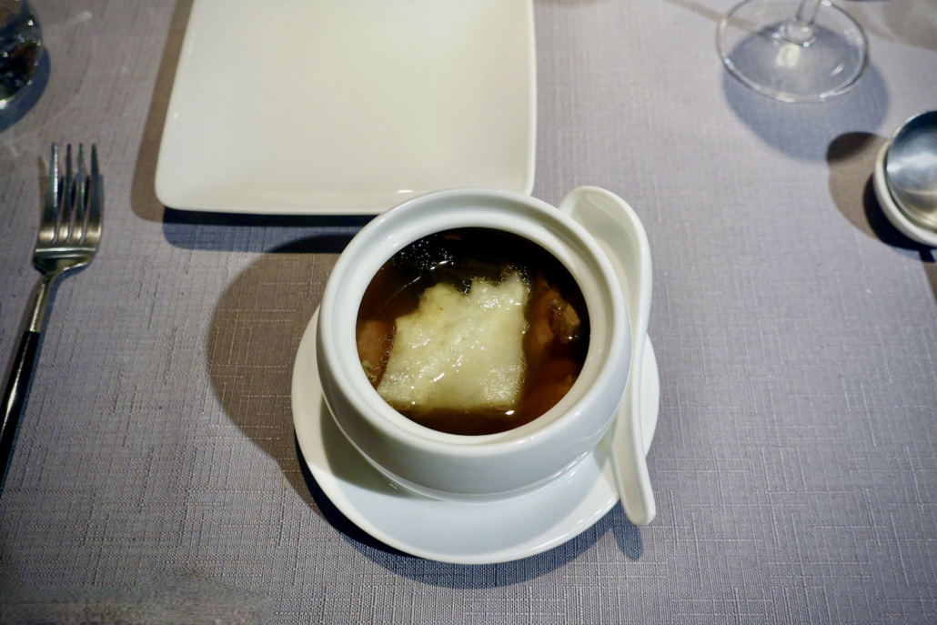 fish maw soup at KEN CAN by Ken Chan Sun Moon Lake/Taiwan fish maw soup at KEN CAN by Ken Chan Sun Moon Lake/Taiwan